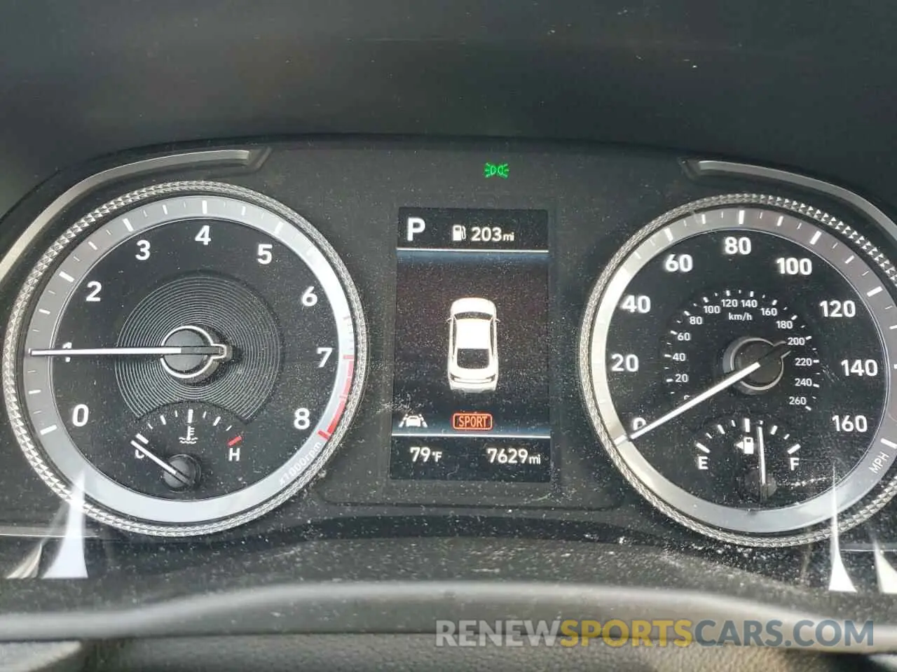 9 Photograph of a damaged car KMHL64JA9PA325174 HYUNDAI SONATA 2023