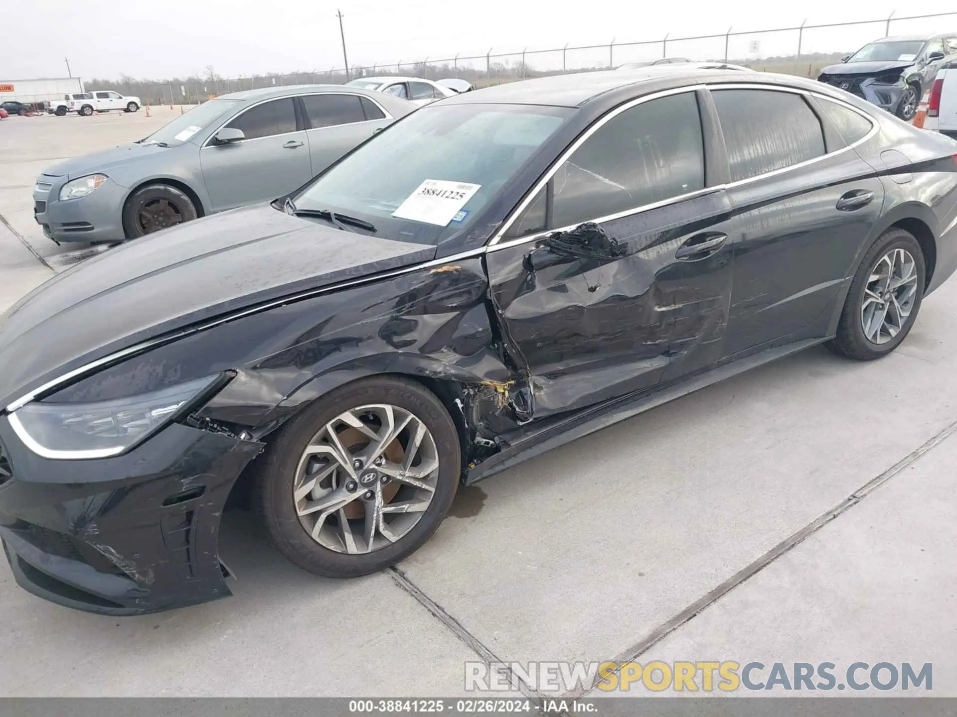 6 Photograph of a damaged car KMHL64JA9PA329659 HYUNDAI SONATA 2023