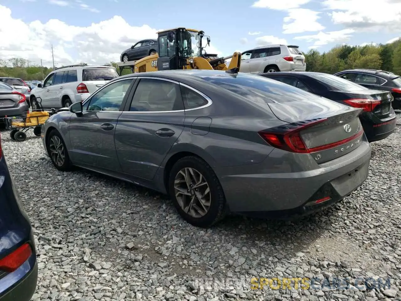 2 Photograph of a damaged car KMHL64JAXPA251974 HYUNDAI SONATA 2023