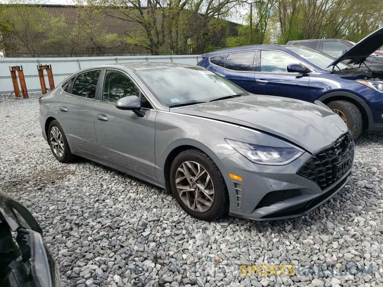 4 Photograph of a damaged car KMHL64JAXPA251974 HYUNDAI SONATA 2023