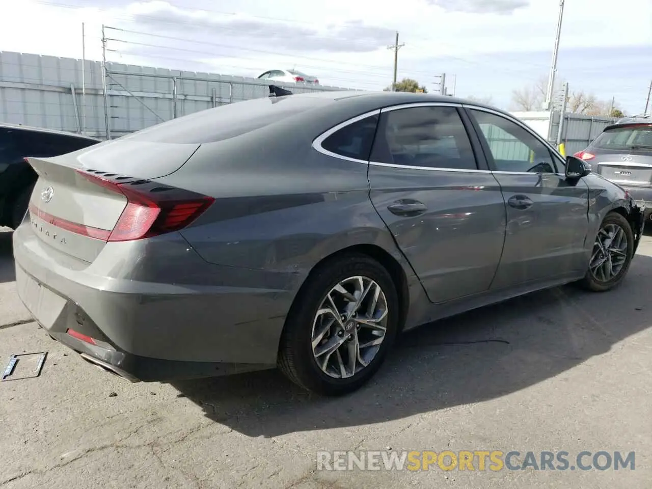 3 Photograph of a damaged car KMHL64JAXPA268404 HYUNDAI SONATA 2023