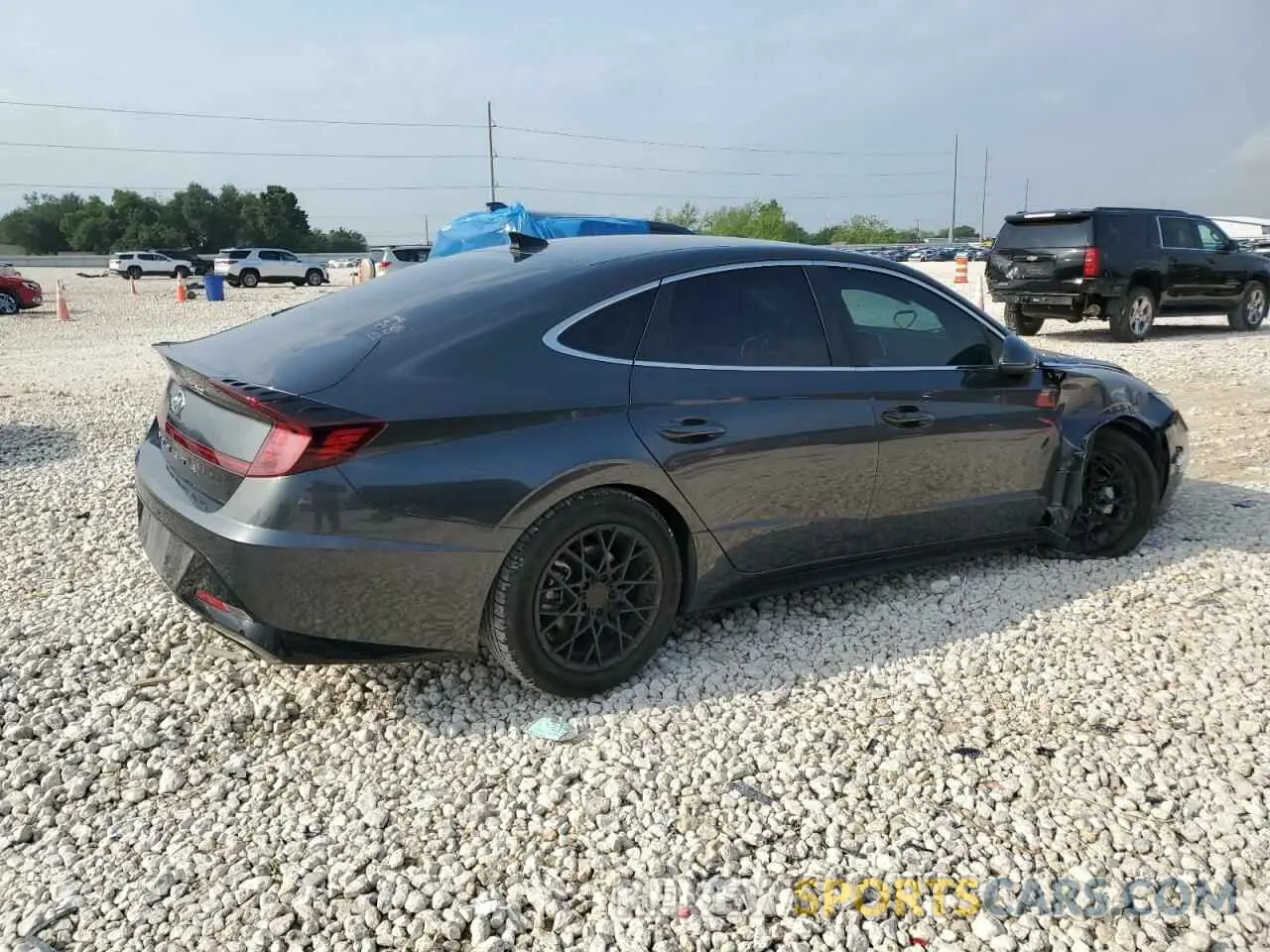 3 Photograph of a damaged car KMHL64JAXPA277586 HYUNDAI SONATA 2023