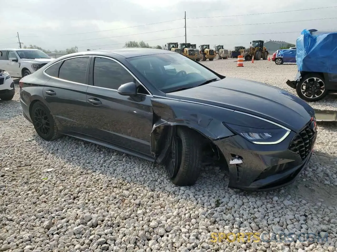 4 Photograph of a damaged car KMHL64JAXPA277586 HYUNDAI SONATA 2023