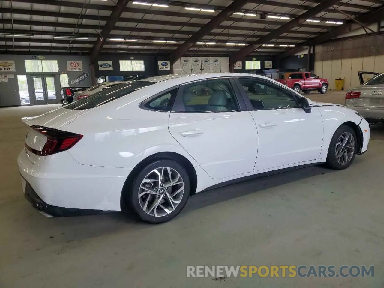 3 Photograph of a damaged car KMHL64JAXPA280262 HYUNDAI SONATA 2023