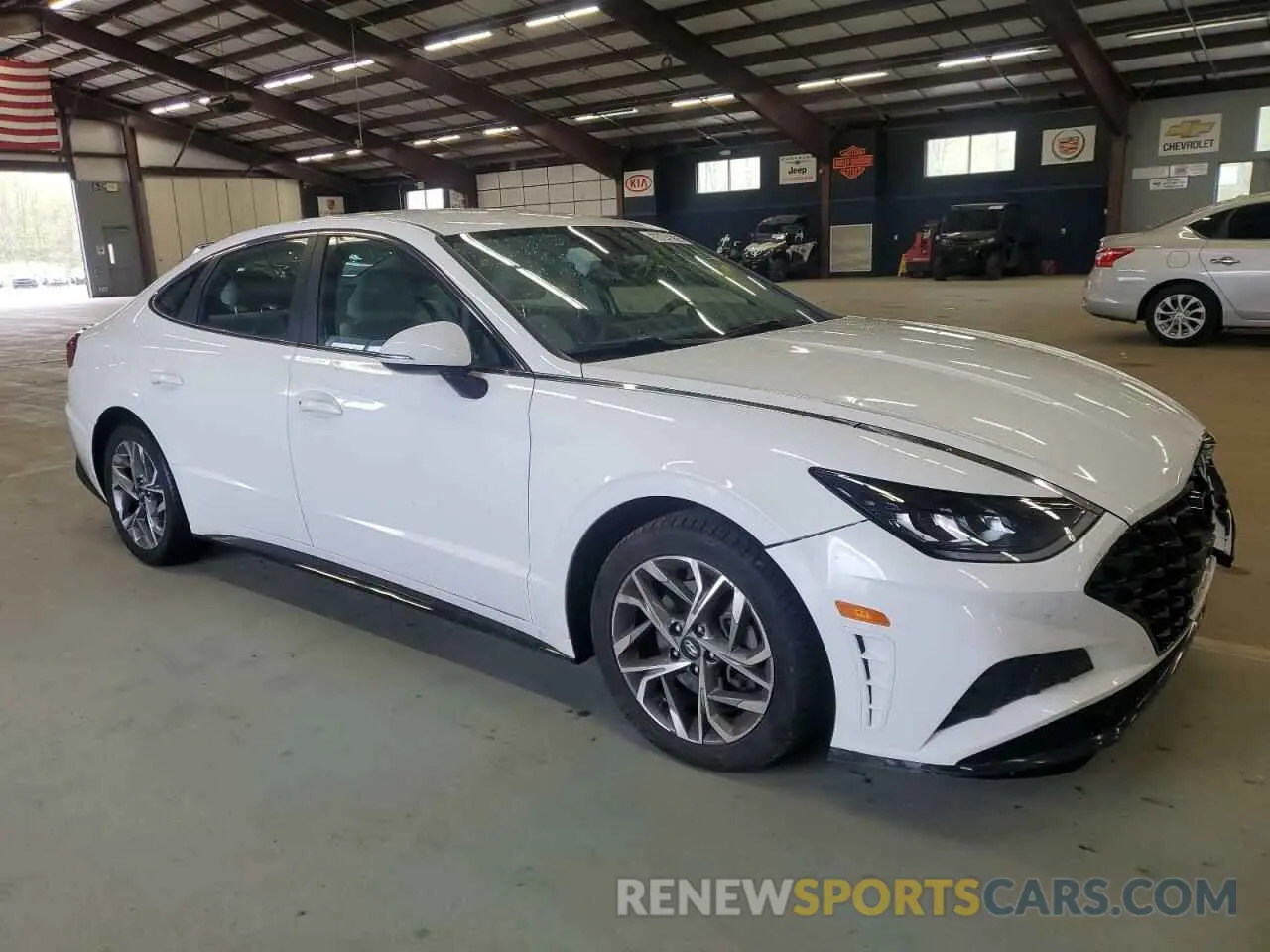 4 Photograph of a damaged car KMHL64JAXPA280262 HYUNDAI SONATA 2023