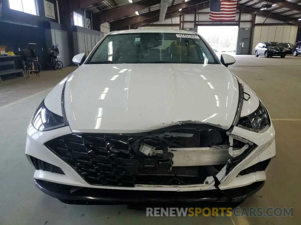 5 Photograph of a damaged car KMHL64JAXPA280262 HYUNDAI SONATA 2023