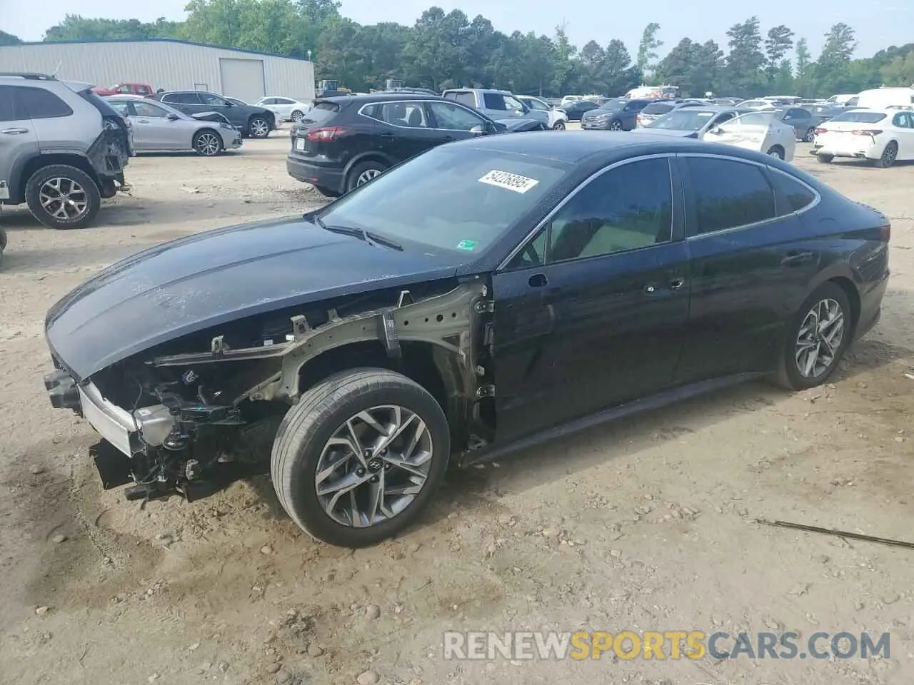 1 Photograph of a damaged car KMHL64JAXPA301322 HYUNDAI SONATA 2023