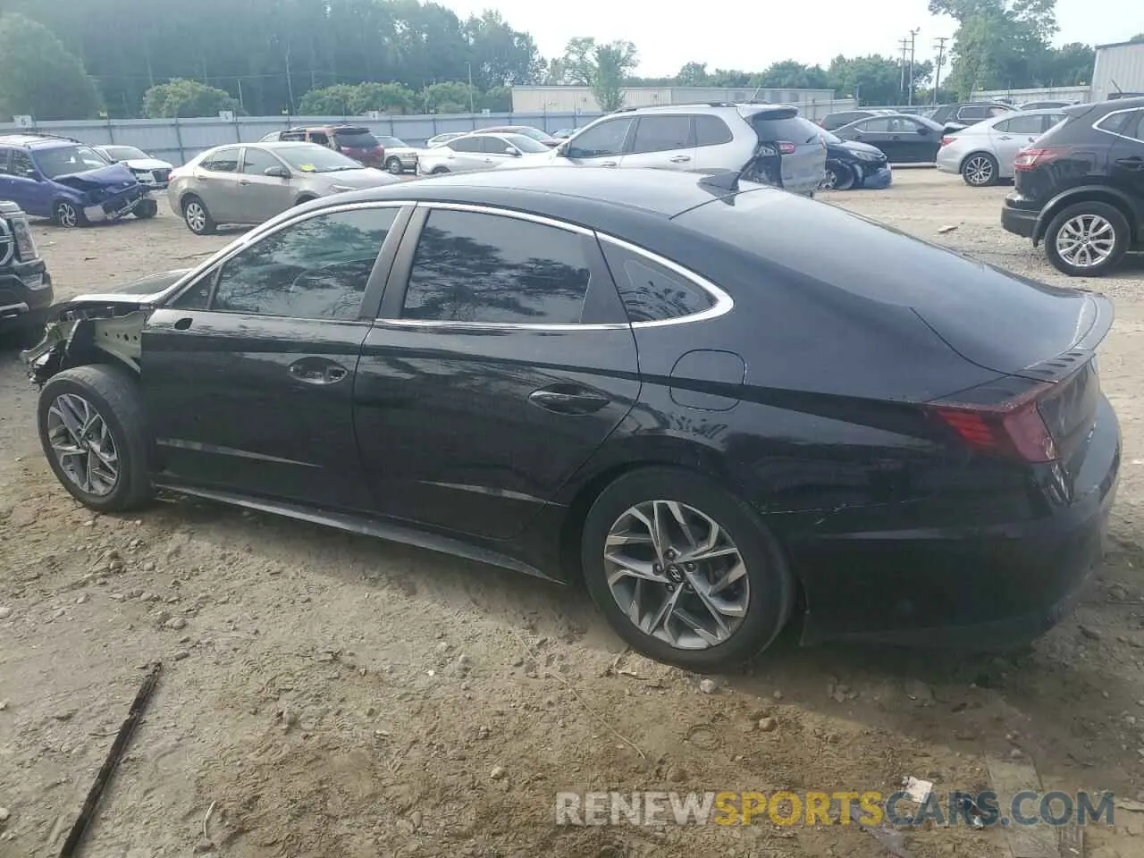 2 Photograph of a damaged car KMHL64JAXPA301322 HYUNDAI SONATA 2023