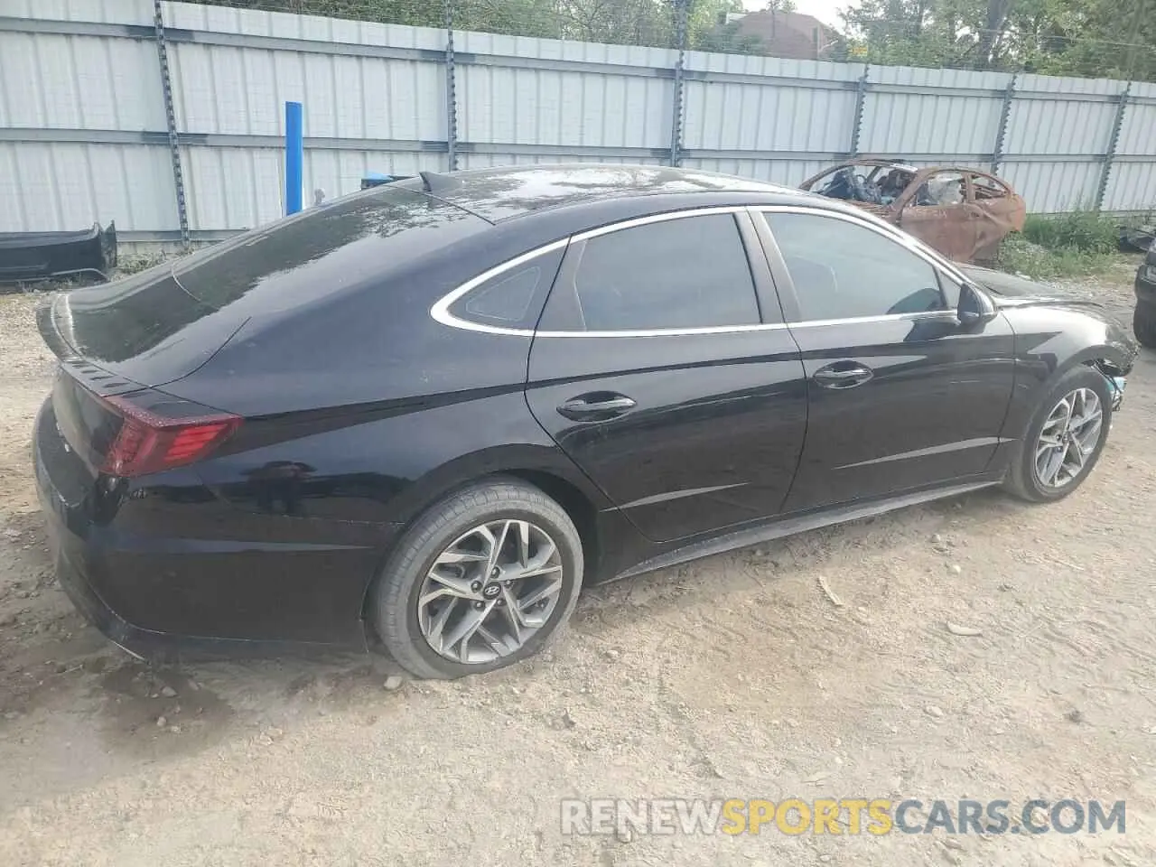 3 Photograph of a damaged car KMHL64JAXPA301322 HYUNDAI SONATA 2023
