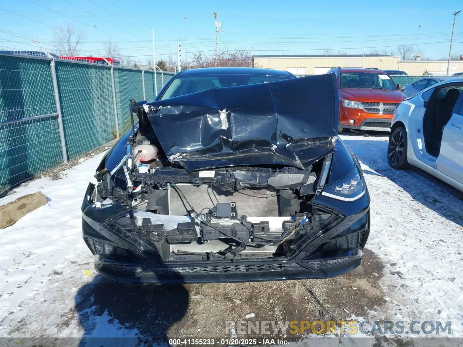 12 Photograph of a damaged car KMHL64JAXPA311994 HYUNDAI SONATA 2023