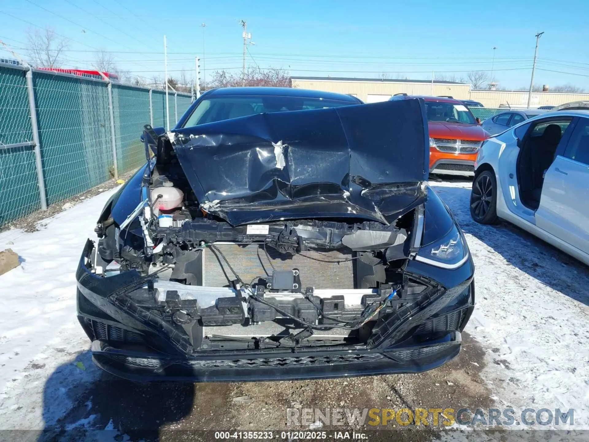6 Photograph of a damaged car KMHL64JAXPA311994 HYUNDAI SONATA 2023