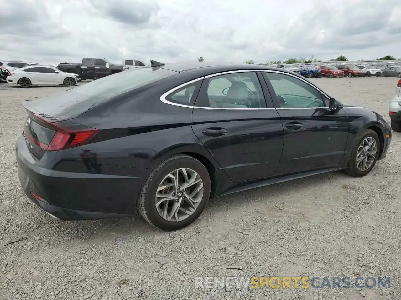 3 Photograph of a damaged car KMHL64JAXPA319755 HYUNDAI SONATA 2023