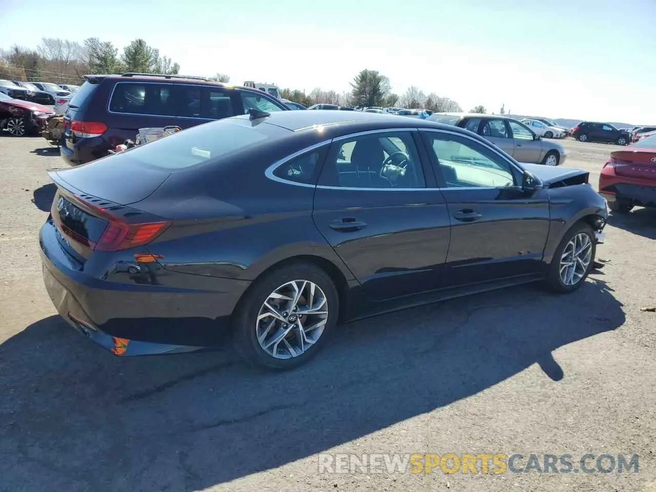 3 Photograph of a damaged car KMHL64JAXPA325815 HYUNDAI SONATA 2023
