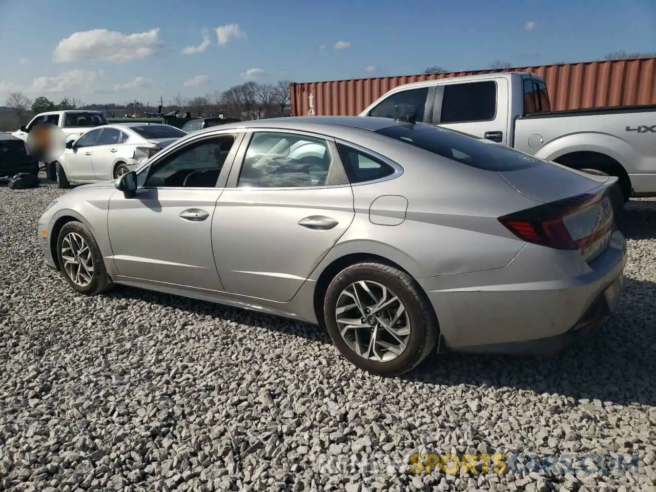 2 Photograph of a damaged car KMHL64JAXPA331677 HYUNDAI SONATA 2023