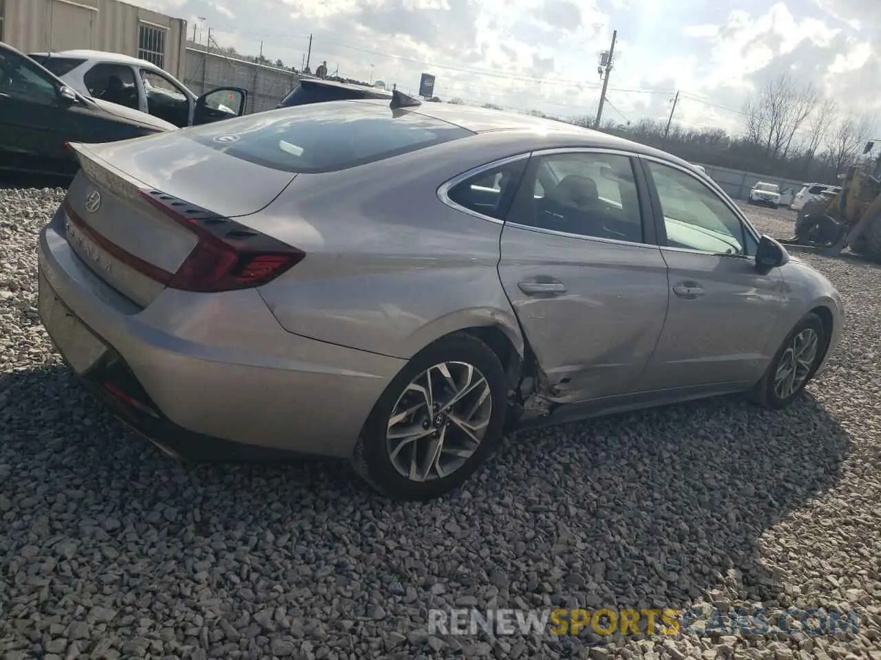 3 Photograph of a damaged car KMHL64JAXPA331677 HYUNDAI SONATA 2023