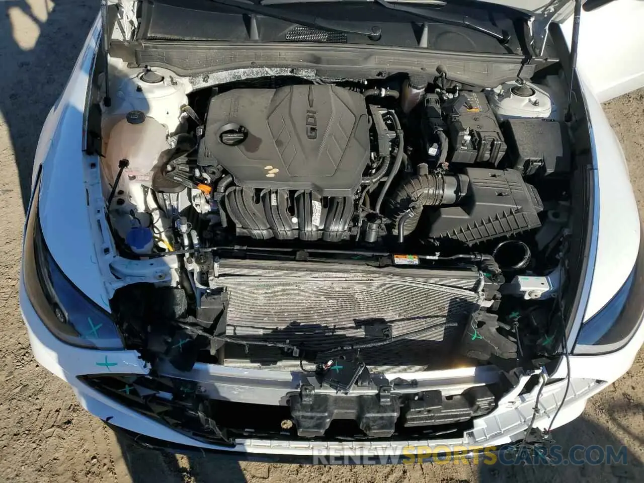 11 Photograph of a damaged car KMHL64JAXPA340752 HYUNDAI SONATA 2023