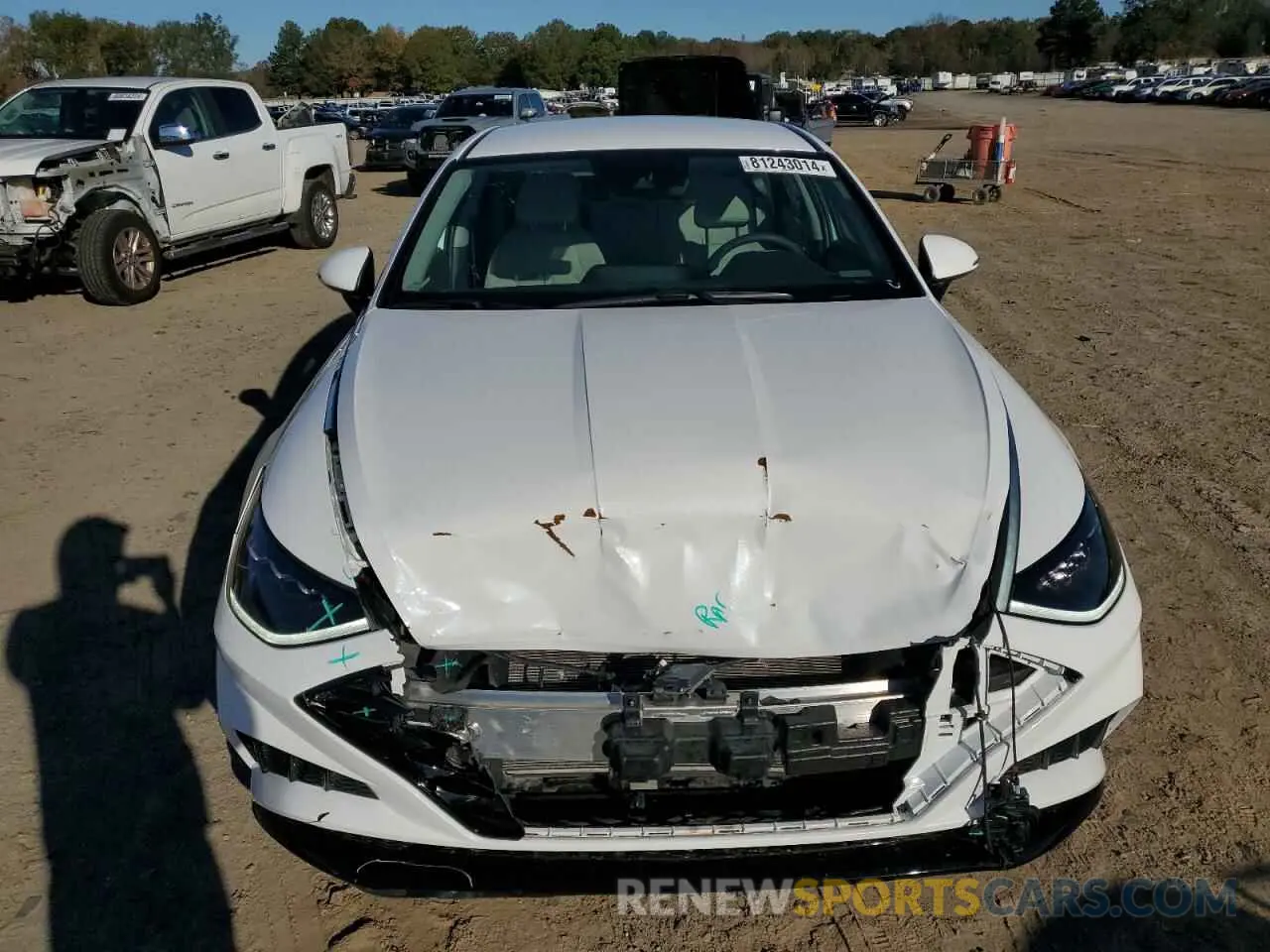 5 Photograph of a damaged car KMHL64JAXPA340752 HYUNDAI SONATA 2023