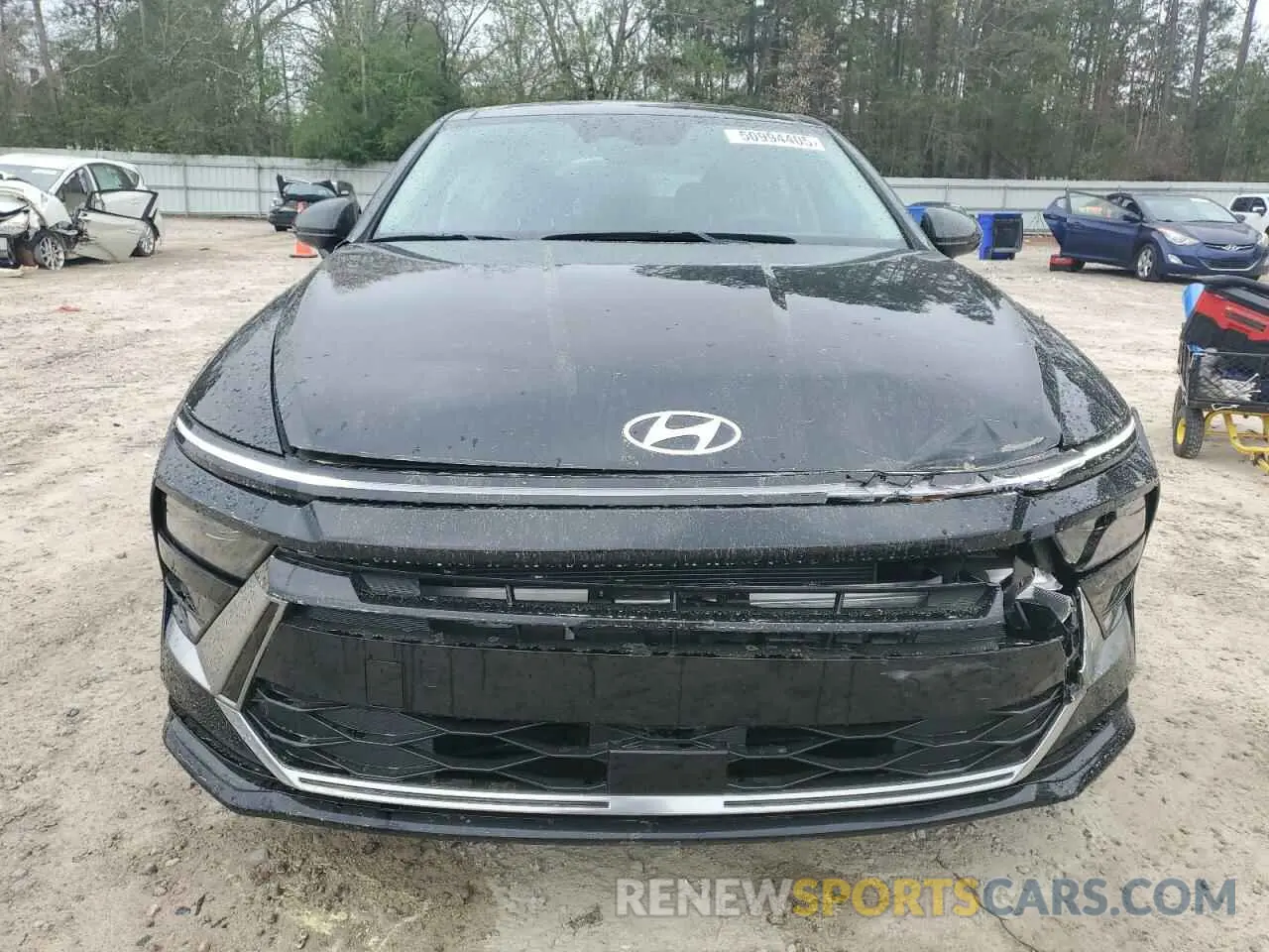 5 Photograph of a damaged car KMHL14JA0RA395387 HYUNDAI SONATA 2024