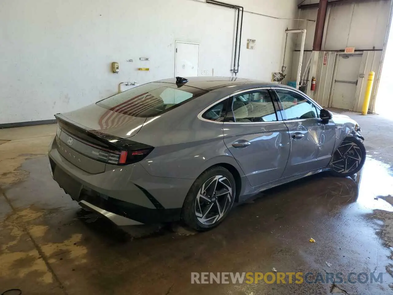3 Photograph of a damaged car KMHL14JA1RA356307 HYUNDAI SONATA 2024
