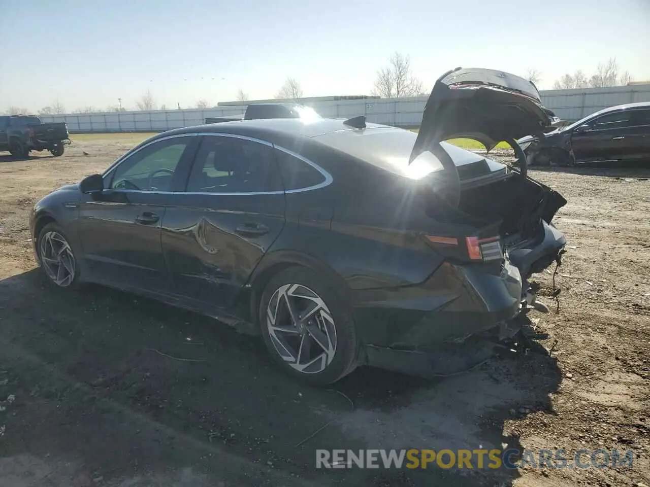 2 Photograph of a damaged car KMHL14JA1RA380770 HYUNDAI SONATA 2024