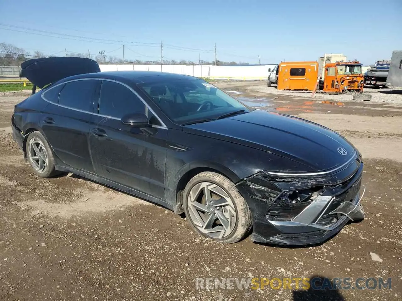 4 Photograph of a damaged car KMHL14JA1RA380770 HYUNDAI SONATA 2024