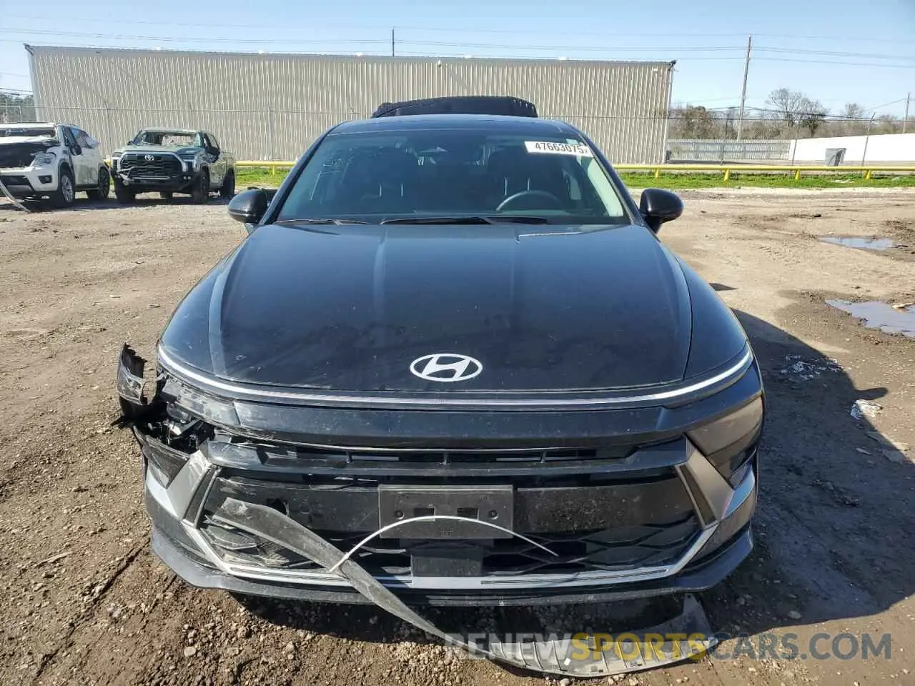 5 Photograph of a damaged car KMHL14JA1RA380770 HYUNDAI SONATA 2024