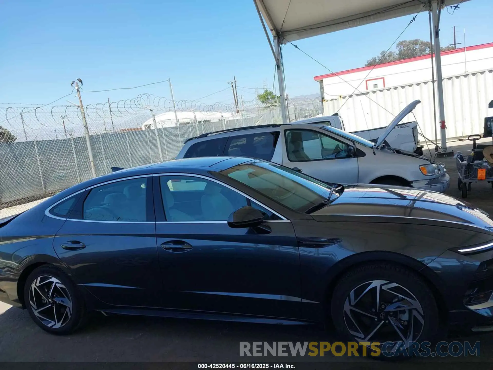 13 Photograph of a damaged car KMHL14JA1RA396404 HYUNDAI SONATA 2024