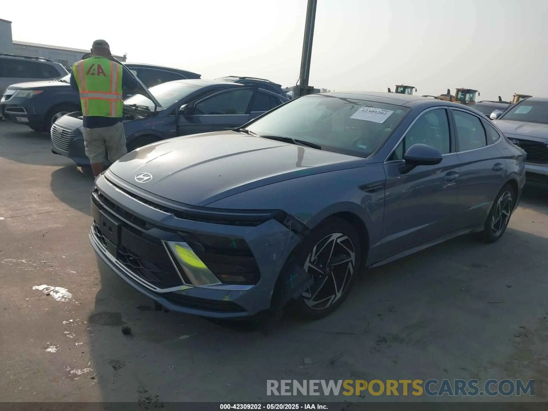 2 Photograph of a damaged car KMHL14JA2RA350015 HYUNDAI SONATA 2024