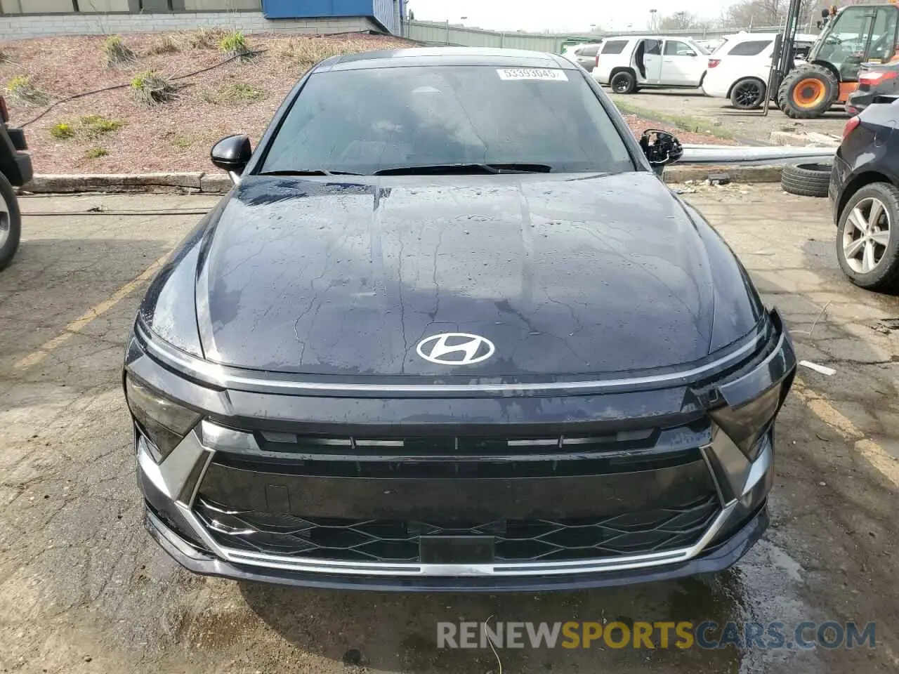 5 Photograph of a damaged car KMHL14JA2RA409807 HYUNDAI SONATA 2024