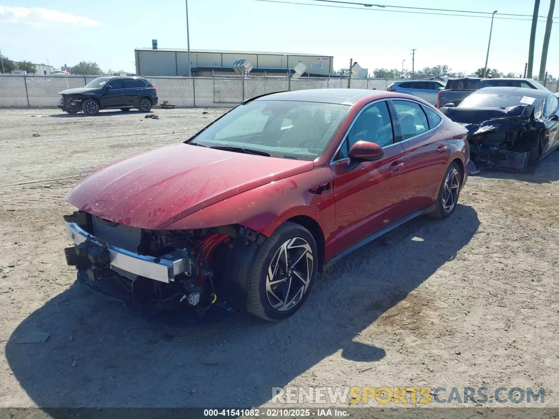 2 Photograph of a damaged car KMHL14JA3RA360567 HYUNDAI SONATA 2024