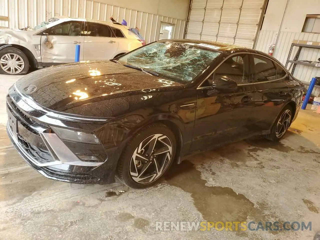 1 Photograph of a damaged car KMHL14JA3RA380799 HYUNDAI SONATA 2024
