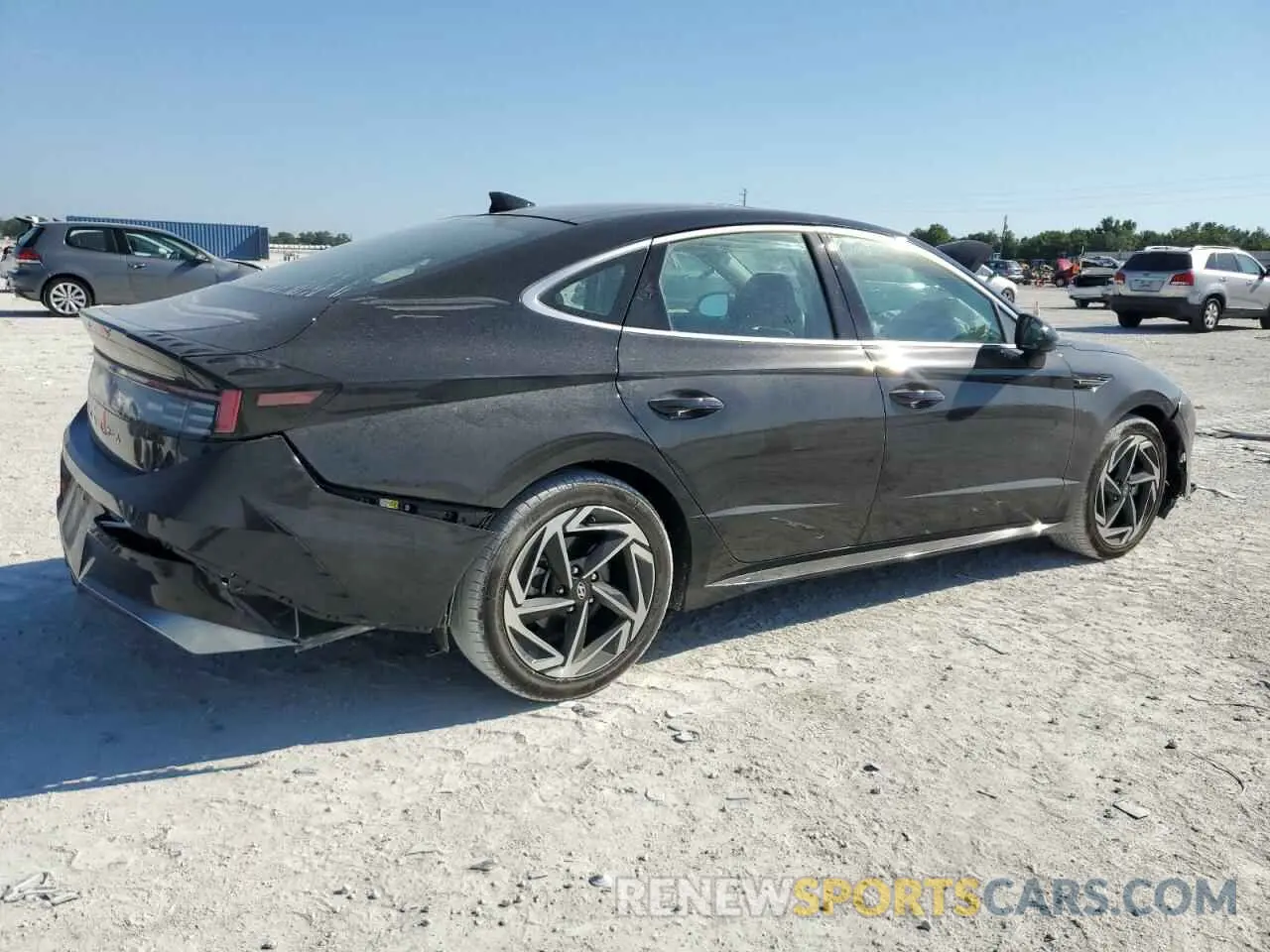 3 Photograph of a damaged car KMHL14JA3RA409346 HYUNDAI SONATA 2024