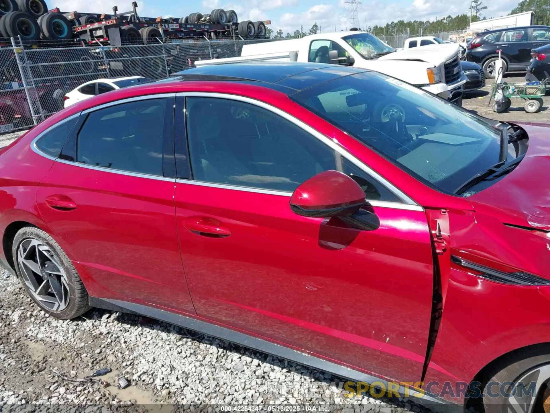 12 Photograph of a damaged car KMHL14JA3RA414871 HYUNDAI SONATA 2024