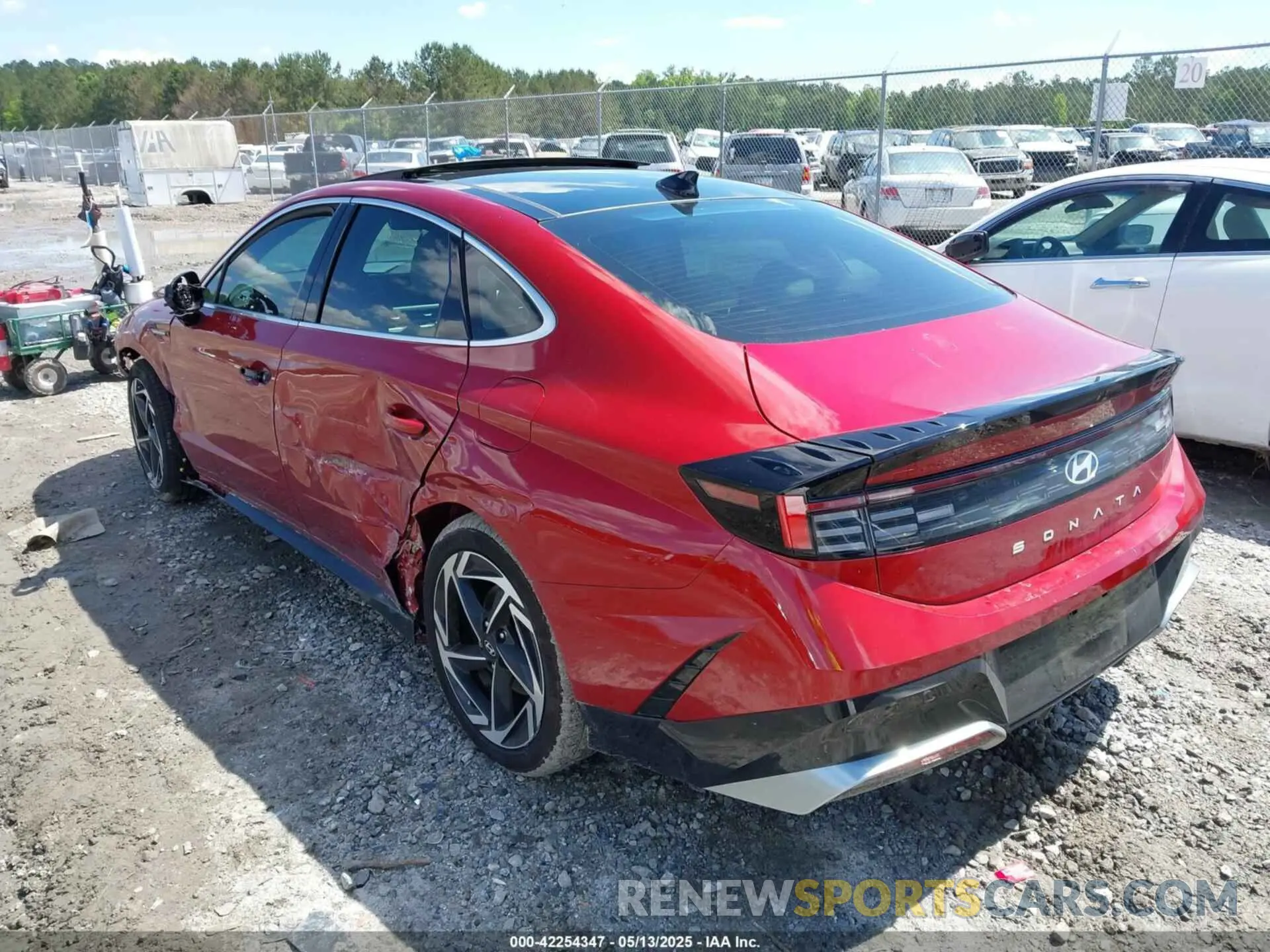 3 Photograph of a damaged car KMHL14JA3RA414871 HYUNDAI SONATA 2024