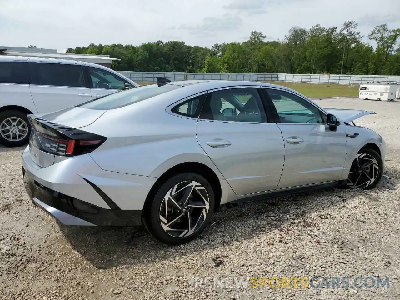 3 Photograph of a damaged car KMHL14JA4RA351330 HYUNDAI SONATA 2024