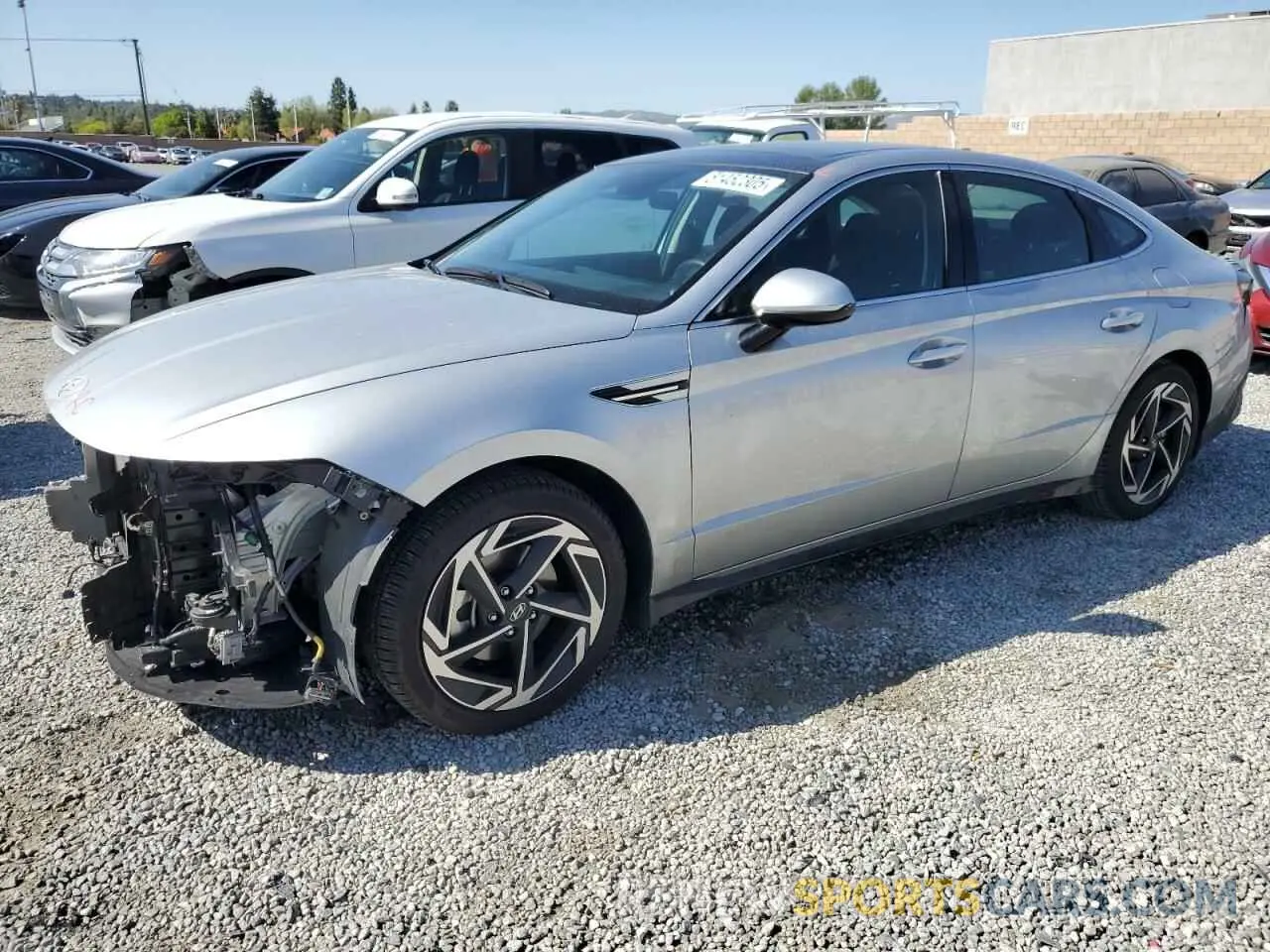 1 Photograph of a damaged car KMHL14JA4RA364059 HYUNDAI SONATA 2024