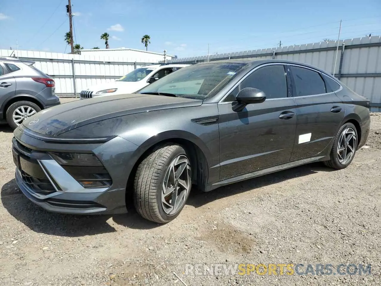 1 Photograph of a damaged car KMHL14JA4RA409095 HYUNDAI SONATA 2024