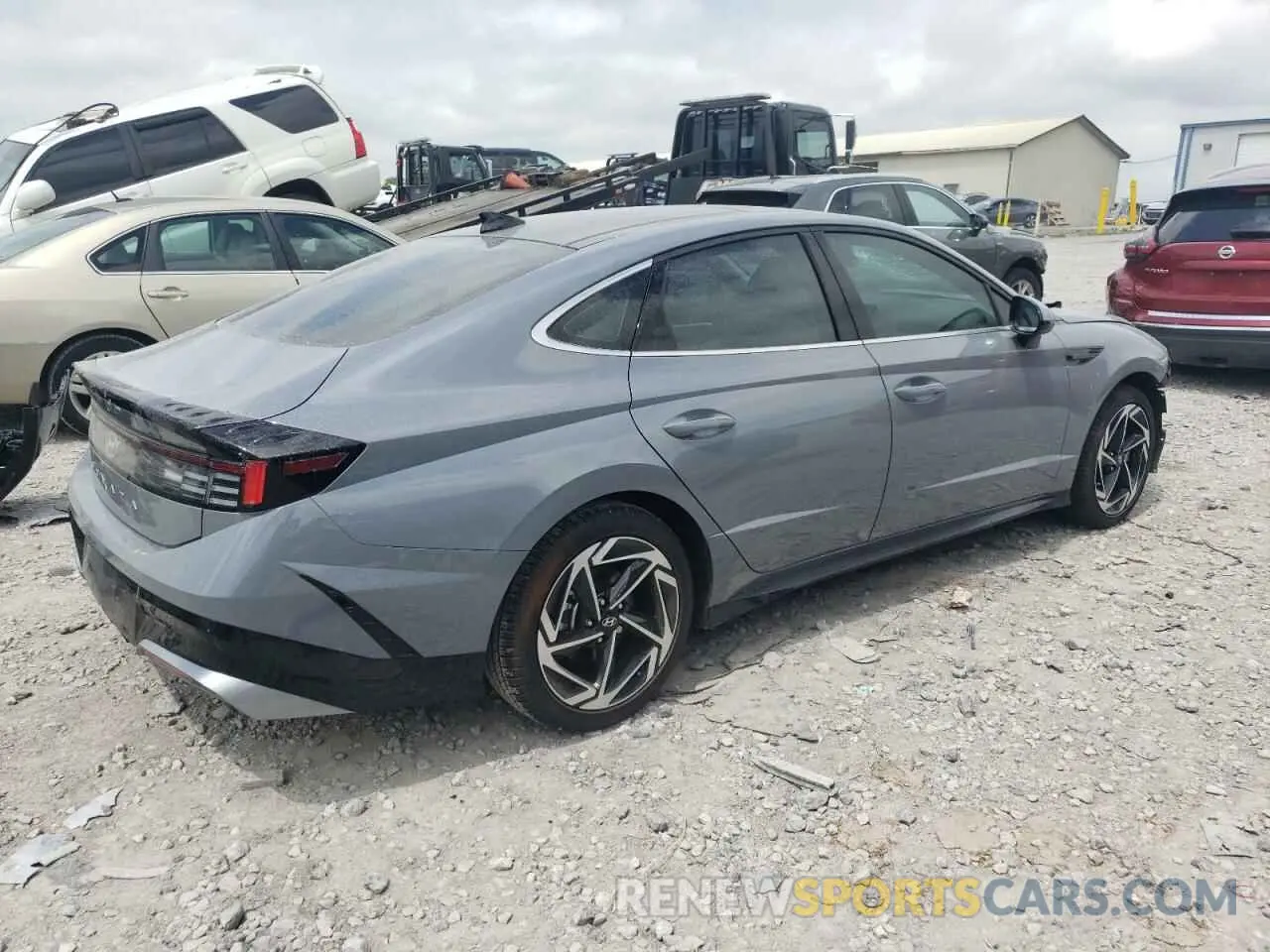 3 Photograph of a damaged car KMHL14JA4RA415186 HYUNDAI SONATA 2024