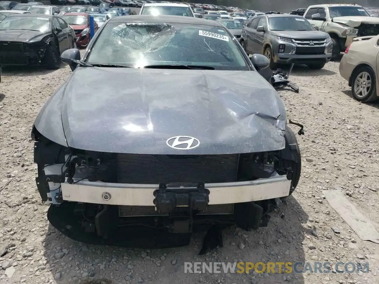 5 Photograph of a damaged car KMHL14JA4RA415186 HYUNDAI SONATA 2024