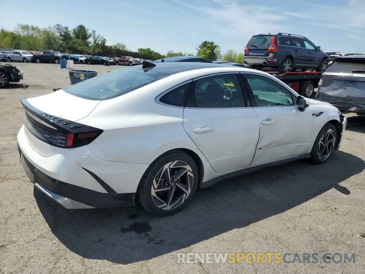 3 Photograph of a damaged car KMHL14JA5RA352826 HYUNDAI SONATA 2024