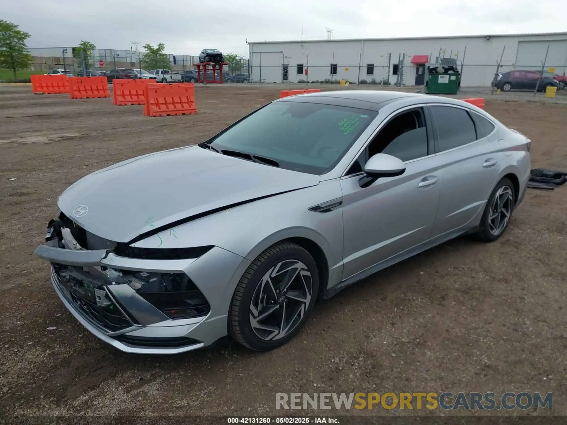2 Photograph of a damaged car KMHL14JA5RA385826 HYUNDAI SONATA 2024