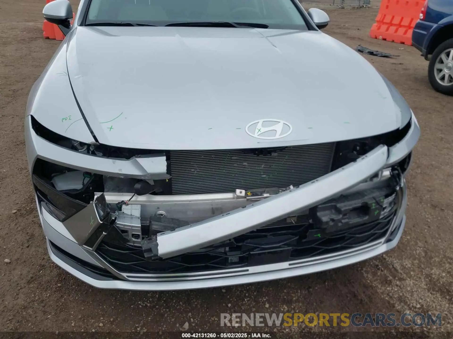 6 Photograph of a damaged car KMHL14JA5RA385826 HYUNDAI SONATA 2024