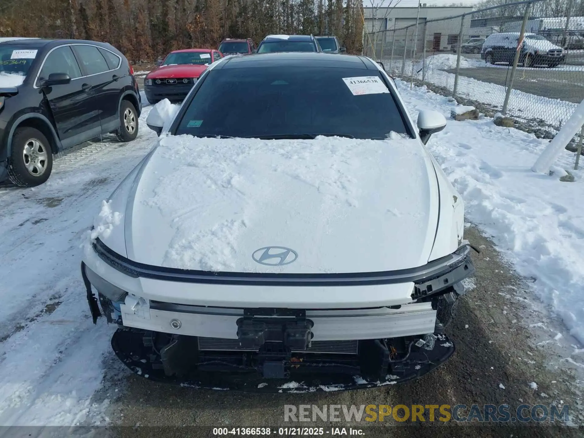 13 Photograph of a damaged car KMHL14JA5RA407176 HYUNDAI SONATA 2024