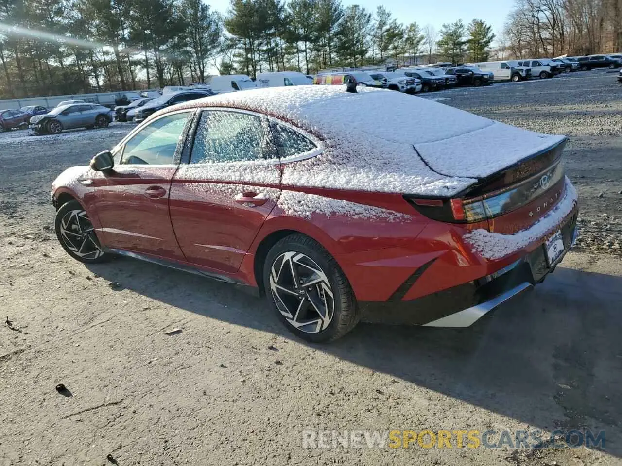 2 Photograph of a damaged car KMHL14JA6RA406814 HYUNDAI SONATA 2024