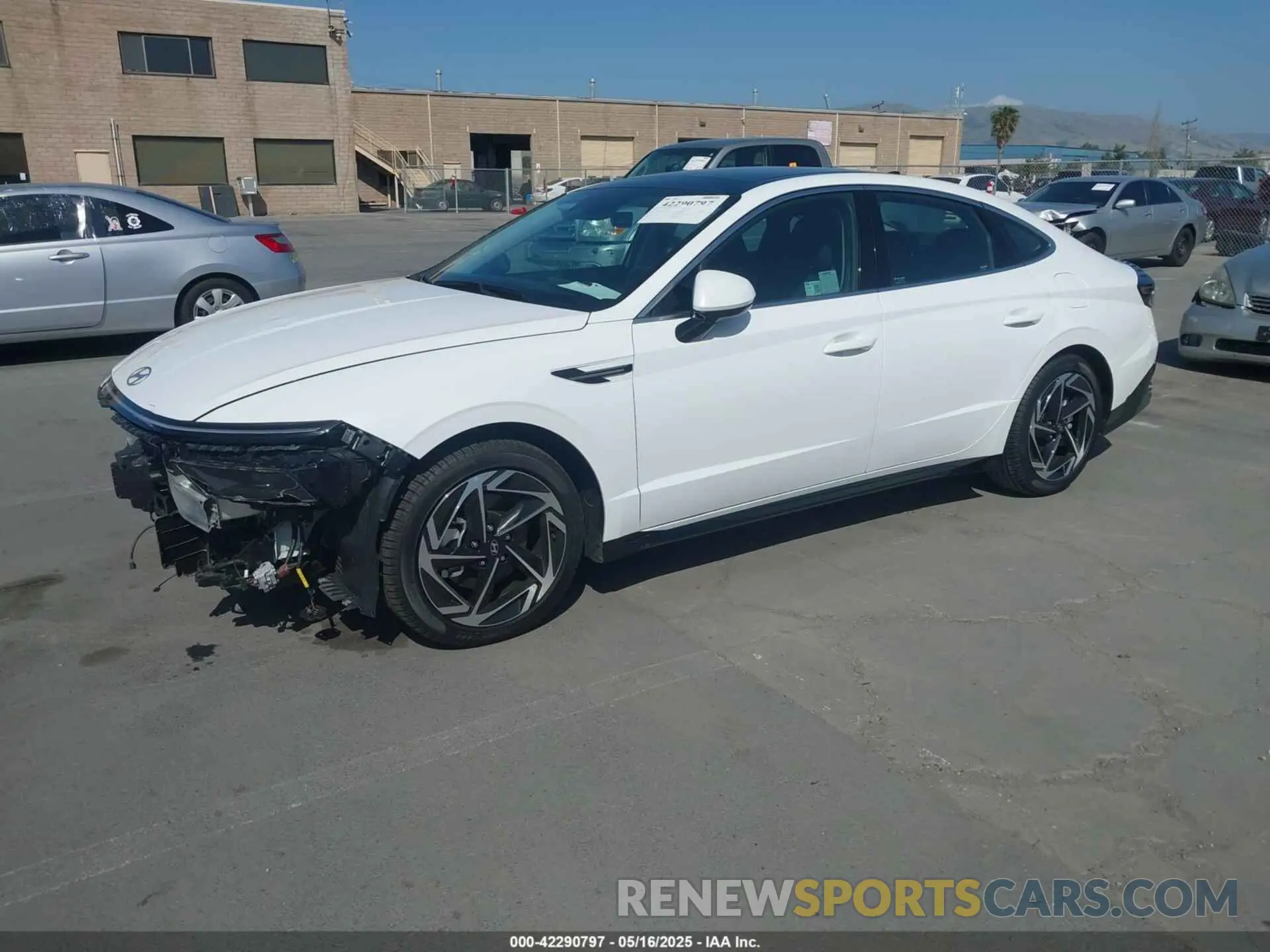 2 Photograph of a damaged car KMHL14JA6RA426688 HYUNDAI SONATA 2024