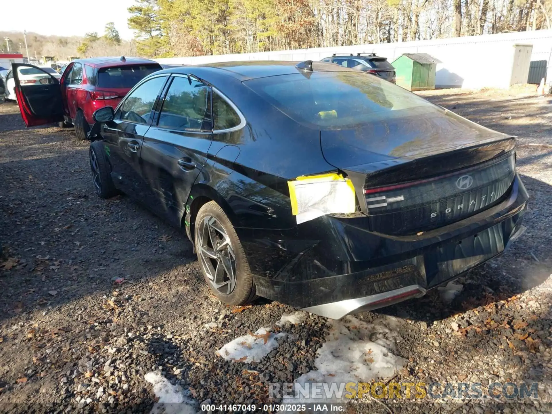 3 Photograph of a damaged car KMHL14JA8RA353596 HYUNDAI SONATA 2024