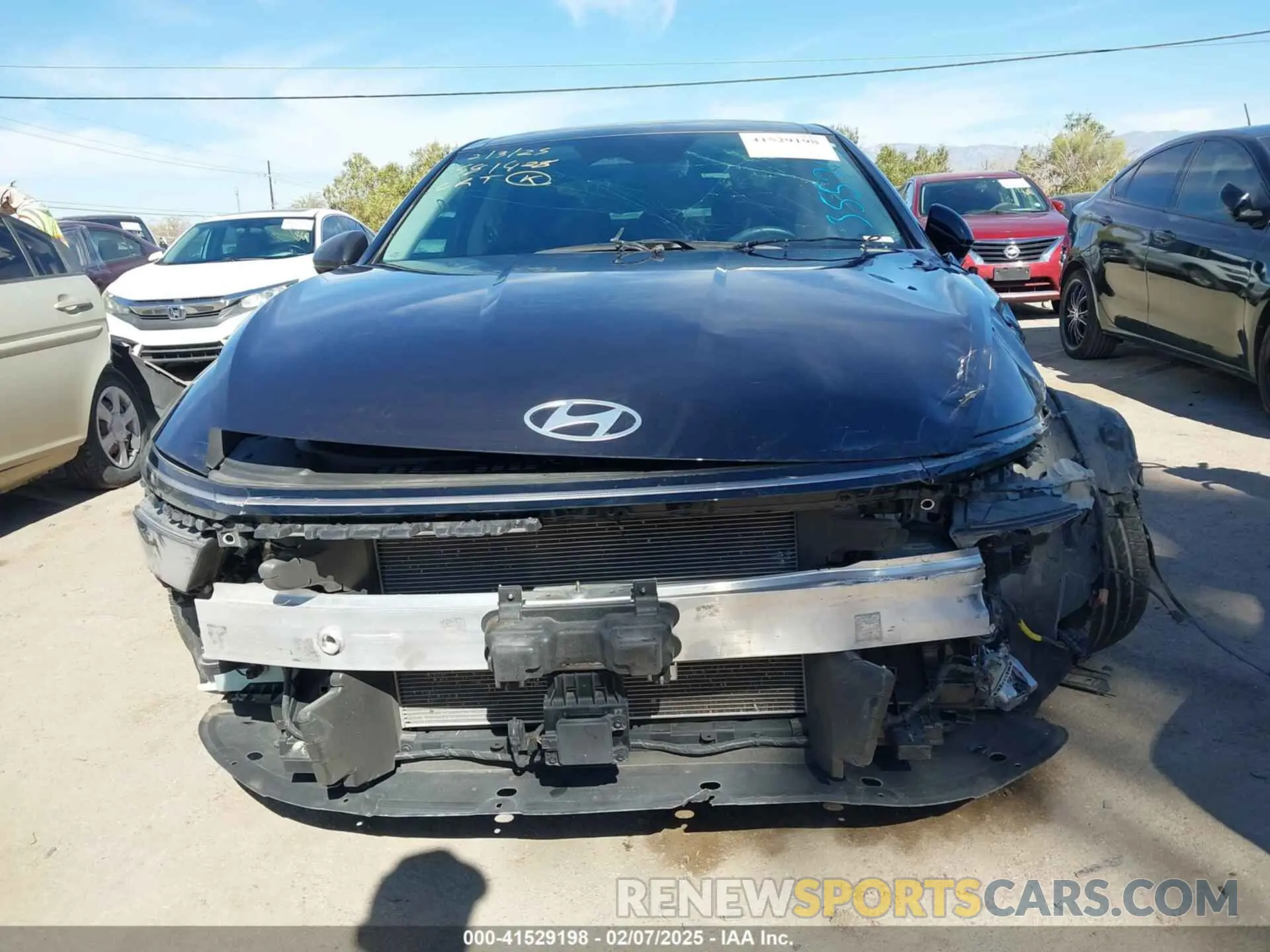 13 Photograph of a damaged car KMHL14JA8RA355719 HYUNDAI SONATA 2024