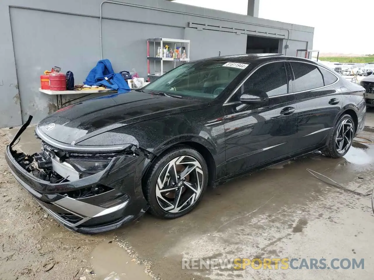1 Photograph of a damaged car KMHL14JA9RA359987 HYUNDAI SONATA 2024