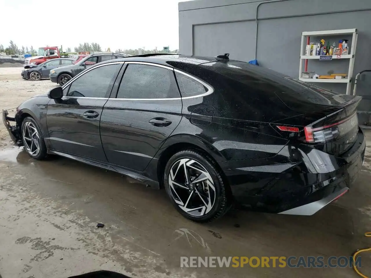 2 Photograph of a damaged car KMHL14JA9RA359987 HYUNDAI SONATA 2024