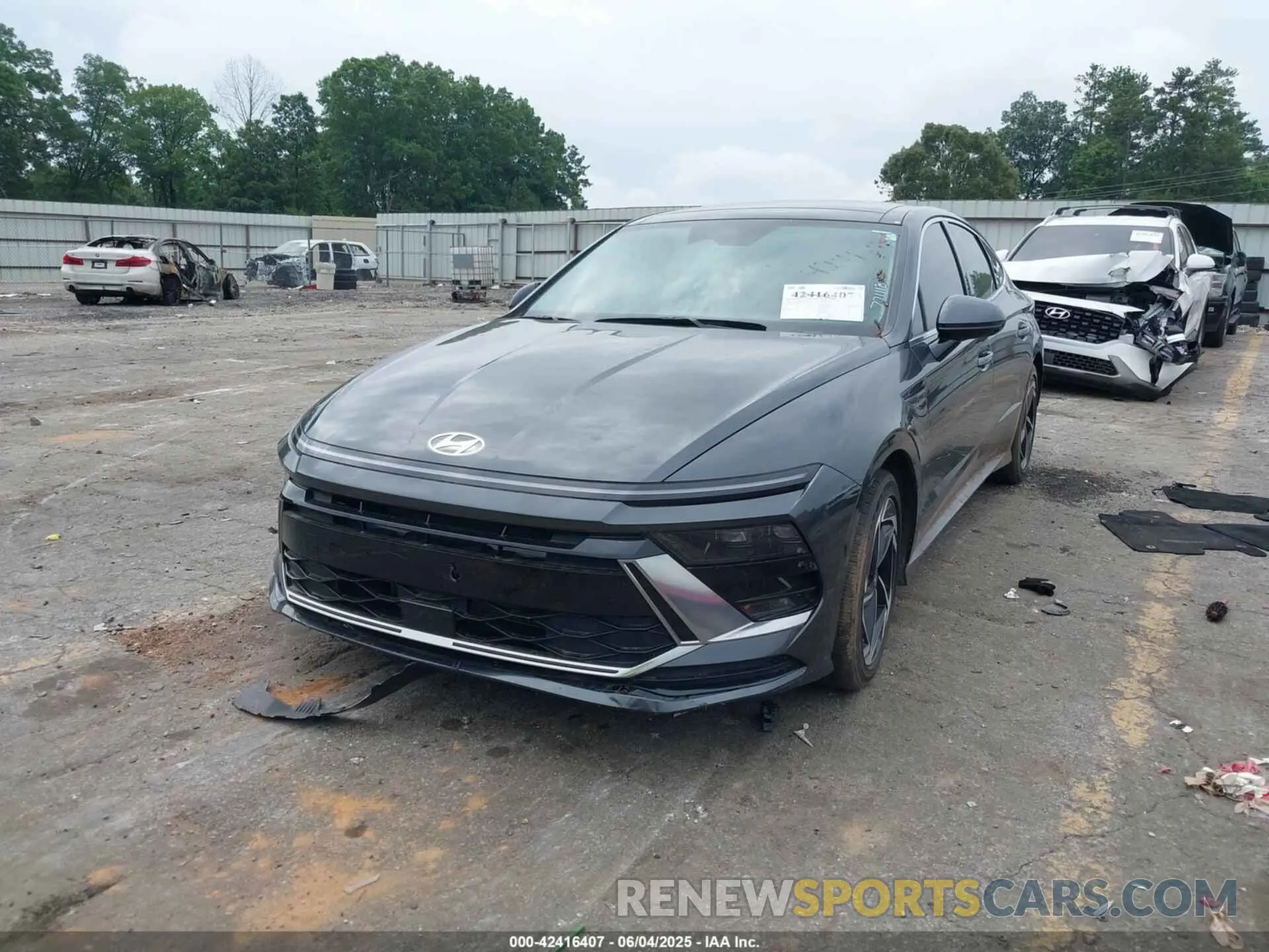 2 Photograph of a damaged car KMHL14JA9RA363490 HYUNDAI SONATA 2024